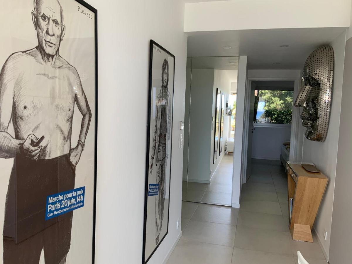 Appartement 2 Chambres Vue Mer Panoramique, Proche Croisette Cannes Vallauris Εξωτερικό φωτογραφία