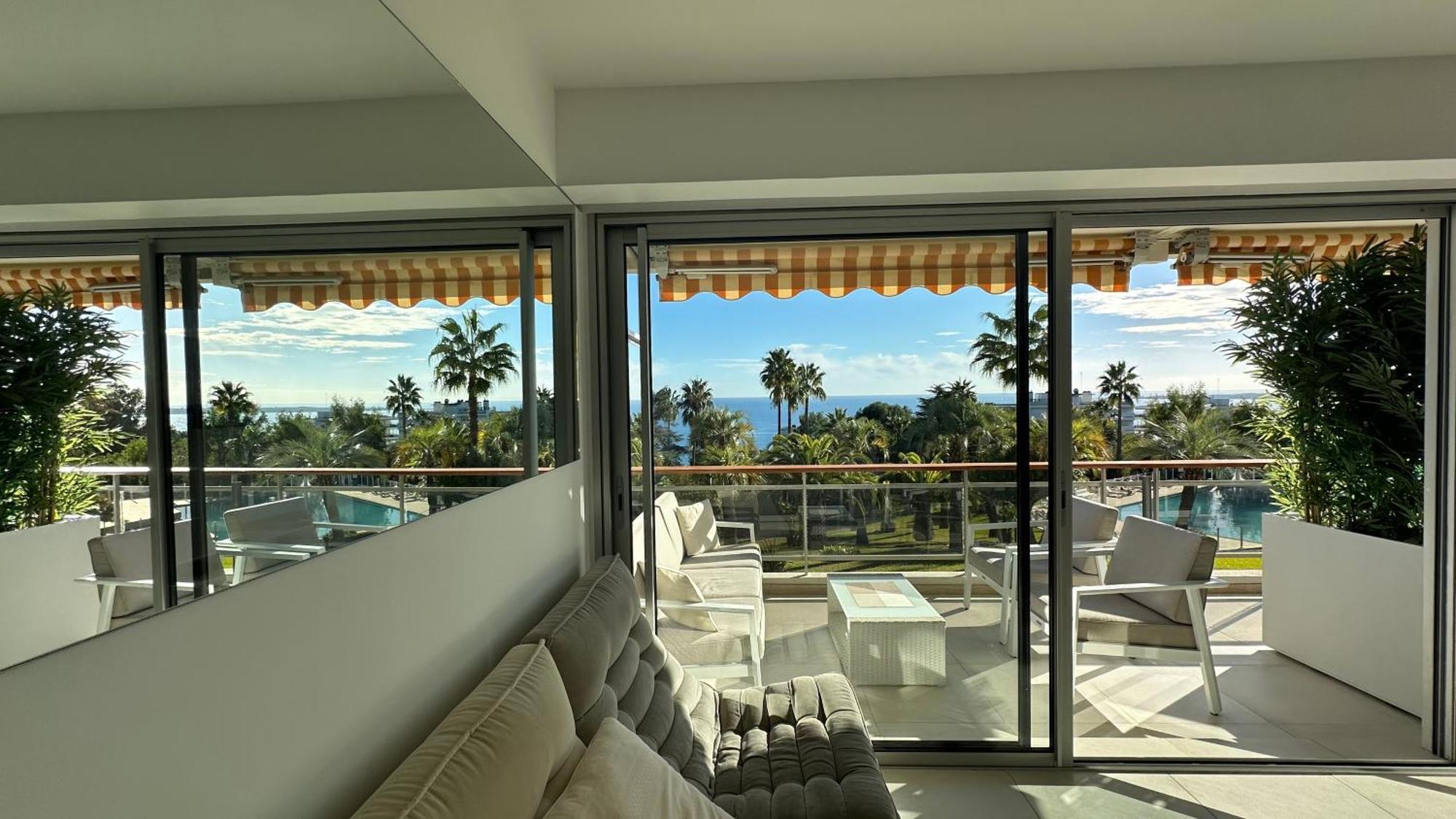 Appartement 2 Chambres Vue Mer Panoramique, Proche Croisette Cannes Vallauris Εξωτερικό φωτογραφία