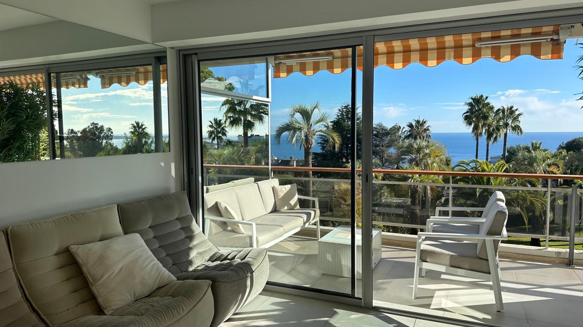 Appartement 2 Chambres Vue Mer Panoramique, Proche Croisette Cannes Vallauris Εξωτερικό φωτογραφία