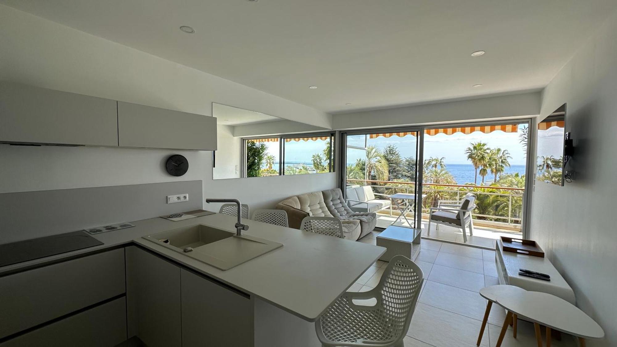 Appartement 2 Chambres Vue Mer Panoramique, Proche Croisette Cannes Vallauris Εξωτερικό φωτογραφία