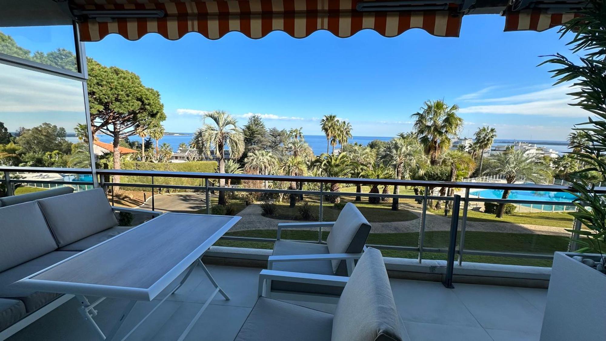 Appartement 2 Chambres Vue Mer Panoramique, Proche Croisette Cannes Vallauris Εξωτερικό φωτογραφία